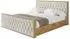 ALTDECOR ENZO5-Z Polsterbett mit Bettkasten und Lattenrost, beige, 200x200cm (800001638966)