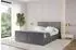 ALTDECOR EMMI-Z Polsterbett mit Bettkasten und Lattenrost, dunkelgrau, 180x200cm (800001740100)