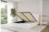 ALTDECOR RENO Polsterbett mit Bettkasten und Lattenrost 180x200cm, weiß (800001741037)