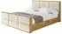 ALTDECOR Enzo1-Z Polsterbett mit Bettkasten und Lattenrost, 180x200cm, beige (800001741092)