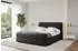 ALTDECOR Enora-Z Polsterbett mit Bettkasten & Lattenrost, Kunstleder schwarz, 120x200cm (800001642043)