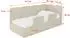 ALTDECOR Kivy Jugendbett mit Bettkasten, Polster, beige, 100x200cm (800001931821)