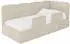 ALTDECOR Kivy Jugendbett mit Bettkasten, Polster, beige, 100x200cm (800001931821)