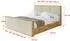 ALTDECOR ENZO1-Z Polsterbett mit Bettkasten und Lattenrost, 200x200cm, beige, Matratze H3/H4 (800001641602)