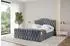 ALTDECOR FALIO-Z Polsterbett mit Bettkasten und Lattenrost, 200x200cm, grau (800001636278)