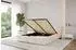 ALTDECOR KALA-v1 Polsterbett mit Bettkasten und Lattenrost, 120x200cm, beige (800001809465)