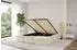 ALTDECOR ELVA Polsterbett mit Bettkasten und Lattenrost, 180x200cm, beige (800001811208)
