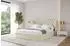 ALTDECOR Zoran Polsterbett mit Bettkasten, Lattenrost & Matratze H3/H4, 200x200cm, beige (800001639301)