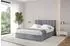 ALTDECOR Stera Polsterbett mit Bettkasten und Lattenrost, 140x200cm, grau (800001636854)