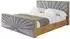 ALTDECOR ENZO6-Z Polsterbett mit Bettkasten und Lattenrost, 160x200cm, grau (800001811843)