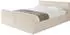 ALTDECOR Polsterbett EMMI-Z-V1 mit Bettkasten, Lattenrost & Matratze H3/H4, 160x200cm, beige (800001639041)