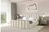 ALTDECOR SORA-Z Polsterbett mit Bettkasten und Lattenrost, beige, 200x200cm (800001639919)