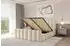 ALTDECOR SORA-Z Polsterbett mit Bettkasten und Lattenrost, beige, 200x200cm (800001639919)