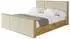 ALTDECOR ENZO1-Z Polsterbett mit Bettkasten und Lattenrost, 180x200cm, beige (800001641630)