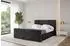 ALTDECOR Alova-Z Polsterbett mit Bettkasten und Lattenrost, 160x200cm, schwarz (800001640308)