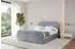 ALTDECOR LERIS-Z Polsterbett mit Bettkasten und Lattenrost, 200x200cm, grau (800001808940)