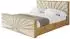 ALTDECOR Enzo6-Z Polsterbett mit Bettkasten und Lattenrost, 160x200cm, beige (800001811857)