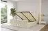 ALTDECOR Laro-Z Polsterbett mit Bettkasten und Lattenrost, taupe, 140x200cm (800001740771)