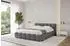 ALTDECOR LEYA-v1 Polsterbett mit Bettkasten und Lattenrost, 160x200cm, dunkelgrau (800001810874)