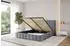 ALTDECOR AMEA Polsterbett mit Bettkasten und Lattenrost, 200x200cm, grau (800001813721)