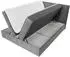 Mirjan24 Rebos Boucle Boxspringbett mit Bettkästen und Topper, H3