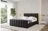 ALTDECOR Fino-Z Polsterbett mit Bettkasten und Lattenrost, schwarz, 180x200cm (800001815011)