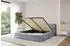 ALTDECOR ENORA-V1 Polsterbett mit Bettkasten und Lattenrost, 120x200cm, grau (800001638526)