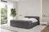 ALTDECOR ENORA-Z-V1 Polsterbett mit Bettkasten und Lattenrost, dunkelgrau, 120x200cm (800001637071)