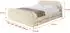 ALTDECOR LERIS-Z Polsterbett mit Bettkasten und Lattenrost, Beige, 180x200cm (800001813779)