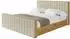 ALTDECOR ENZO4-Z Polsterbett mit Bettkasten und Lattenrost, 140x200cm, taupe (800001740058)