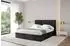 ALTDECOR STERA Polsterbett mit Bettkasten und Lattenrost, 120x200cm, schwarz (800001636917)