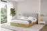 ALTDECOR ENZO3 Polsterbett mit Bettkasten und Lattenrost, 180x200cm, hellgrau (800001741025)