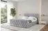 ALTDECOR LARO-Z Polsterbett mit Bettkasten & Lattenrost, 160x200cm, hellgrau (800001811315)