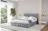 ALTDECOR LARO Polsterbett mit Bettkasten und Lattenrost, 120x200cm, grau (800001809857)
