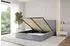 ALTDECOR Vanto Polsterbett mit Bettkasten und Lattenrost, 120x200cm, grau (800001638242)