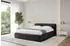 ALTDECOR ENORA-v1 Polsterbett mit Bettkasten und Lattenrost, 120x200cm, schwarz (800001642425)