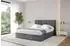 ALTDECOR Stera Polsterbett mit Bettkasten und Lattenrost, 140x200cm, dunkelgrau (800001636726)