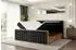 ALTDECOR LOLLI4-Z Boxspringbett mit Bettkasten, 120x200cm, schwarz (800001814077)