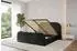 ALTDECOR LERIS-Z Polsterbett mit Bettkasten und Lattenrost, 160x200cm, schwarz (800001808916)