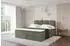 ALTDECOR Nina Boxspringbett 200x200cm, Velours olivgrün, H4 (800001940694)
