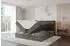 ALTDECOR Nina Boxspringbett 200x200cm, Velours olivgrün, H4 (800001940694)