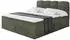 ALTDECOR Nina Boxspringbett 200x200cm, Velours olivgrün, H4 (800001940694)