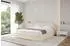 ALTDECOR TIVON-V1 Polsterbett mit Bettkasten, Lattenrost & Matratze, 200x200cm, beige (800001636814)