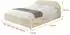 ALTDECOR TIVON-V1 Polsterbett mit Bettkasten, Lattenrost & Matratze, 200x200cm, beige (800001636814)