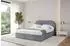 ALTDECOR TIVON Polsterbett mit Bettkasten und Lattenrost, 180x200cm, grau (800001637277)