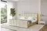 ALTDECOR Enzo2-Z Polsterbett mit Bettkasten und Lattenrost, 200x200cm, taupe (800001642696)