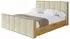 ALTDECOR Enzo2-Z Polsterbett mit Bettkasten und Lattenrost, 200x200cm, taupe (800001642696)