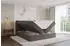 ALTDECOR Nina Boxspringbett mit Bettkasten, H3-Matratze, Topper, braun, 160x200cm (800001940702)