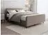 Beautysofa LEA Polsterbett mit Bettkasten 160x200 Tilia Cappuccino (800001133665)