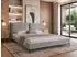 Beautysofa Sombra Polsterbett 160x200cm, Chenille, grau